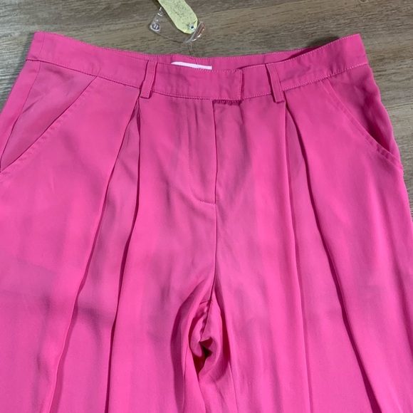 Womens Pants Barbie Pink SugarLips Raspberry Pink Pants Large 12 - Picture 8 of 8